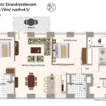 Strandresidenzen Strandresidenzen Haus Vilm 4 1 公寓 *